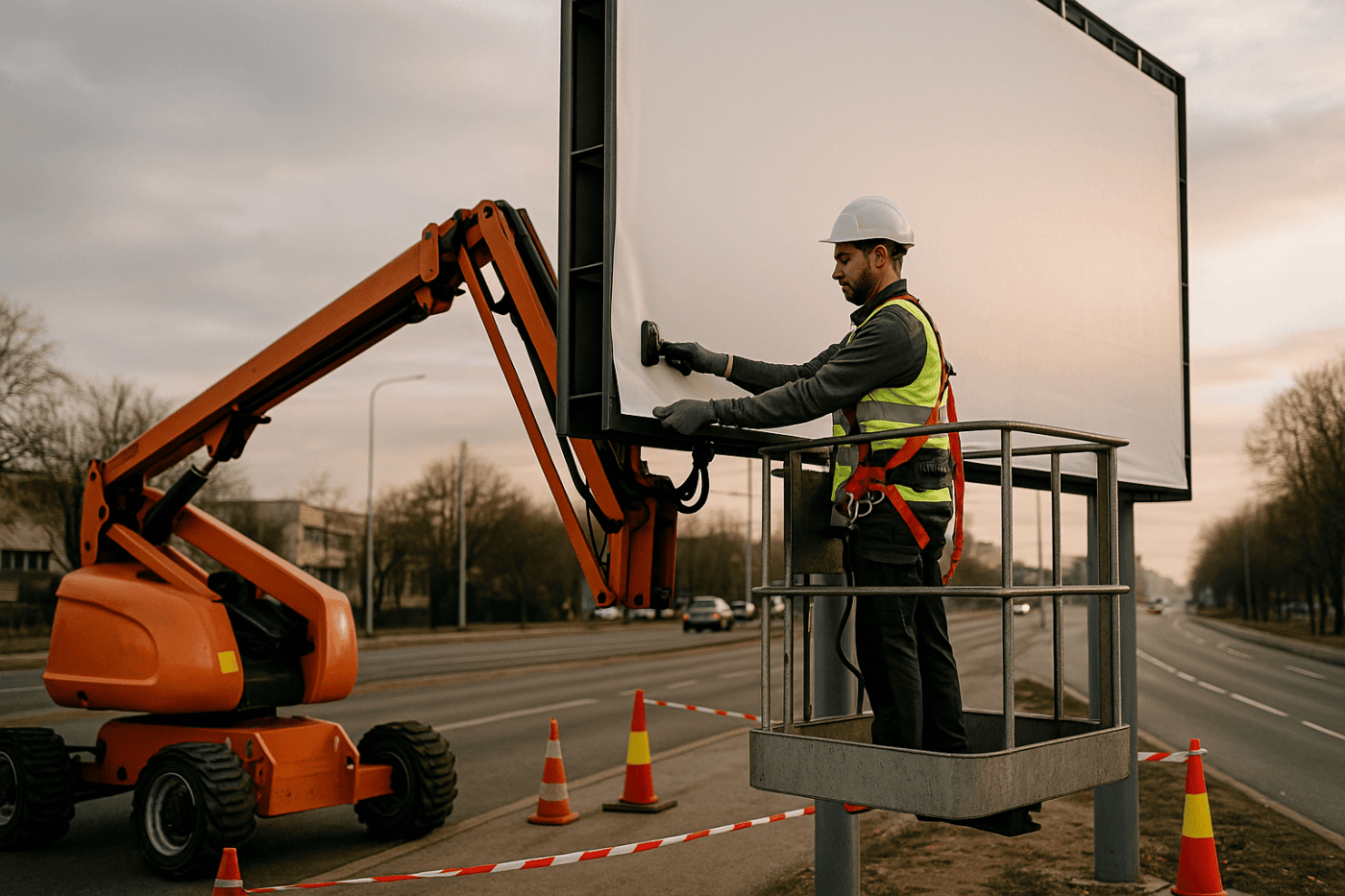 Care sunt cele mai potrivite nacele pentru montarea panourilor publicitare