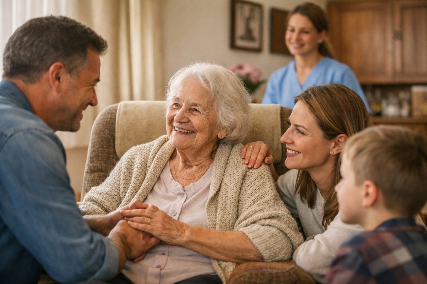 Ce responsabilități are familia în relația cu căminul de bătrâni