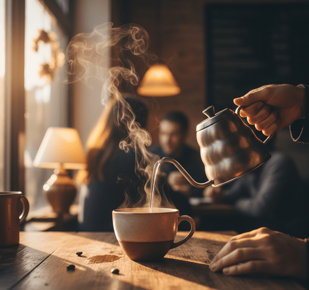 cafenea în București centru