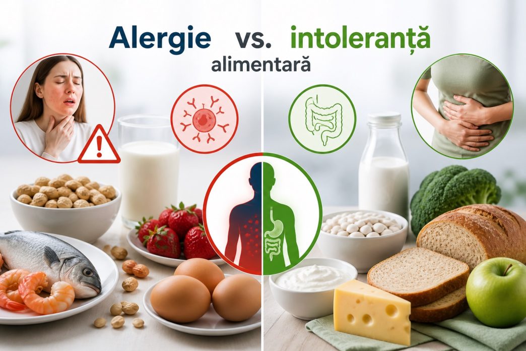 Alergie vs. intoleranță alimentară