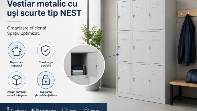 vestiar metalic